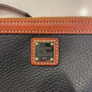 Dooney & bourke Pebble Grain Slim Wristlet